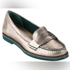 Cole Haan Air Sloan Eva Metallic Loafters with Rubber Sole